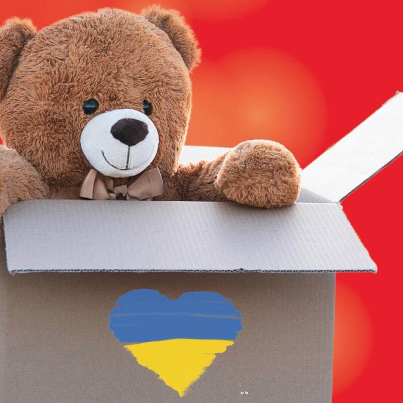 Das Weiße Kreuz sammelt Geschenke für Kinder in der Ukraine